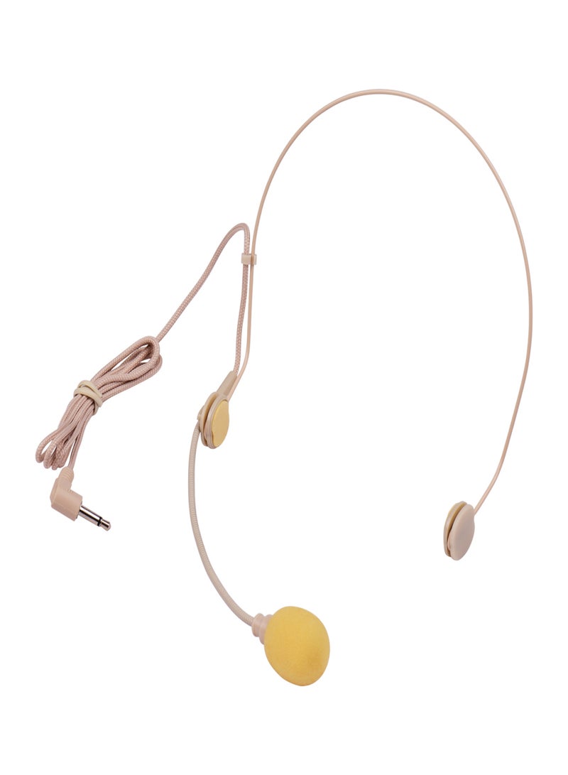Good Quality Headset Microphone Condenser Mic 3.5mm Right Angled Interface for Wireless Bodypack Transmitter  - Image 1