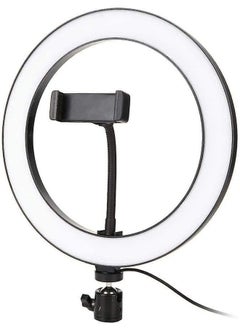 Ring Light for mobile, with a diameter of 26 cm, for capturing selfies and video clips in various degrees of light.