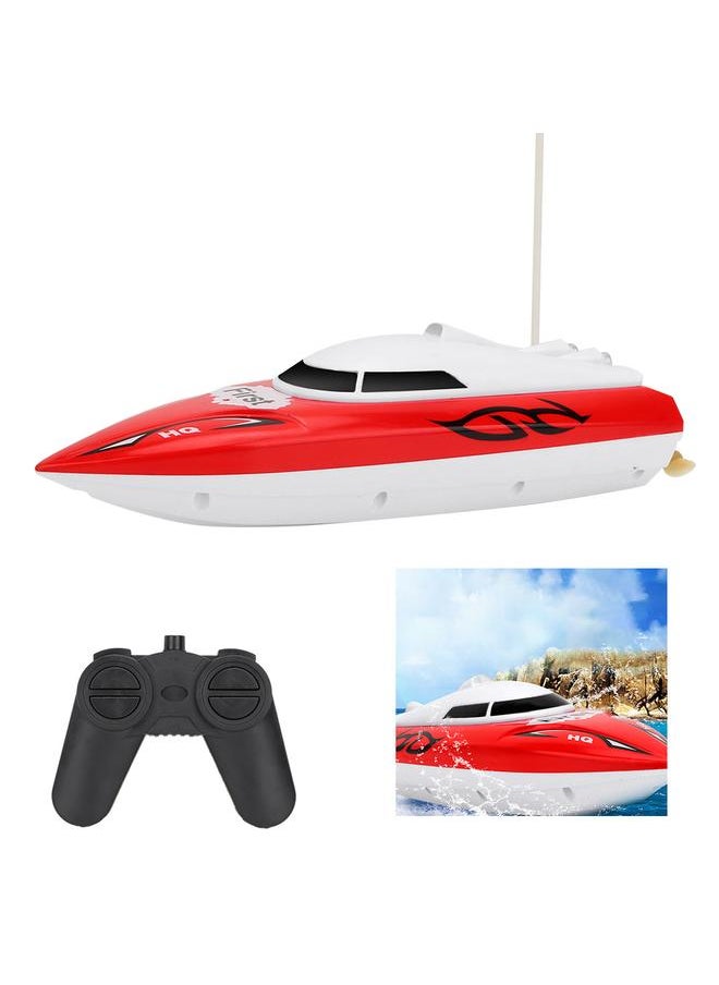 NIBEMINENT - Flytec 2011-15A Remote Control Mini Infrared Boat Model Electric RC Racing Speedboat Toy - Image 1