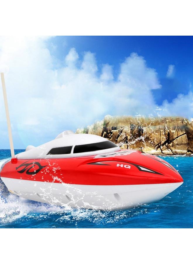 NIBEMINENT - Flytec 2011-15A Remote Control Mini Infrared Boat Model Electric RC Racing Speedboat Toy - Image 1