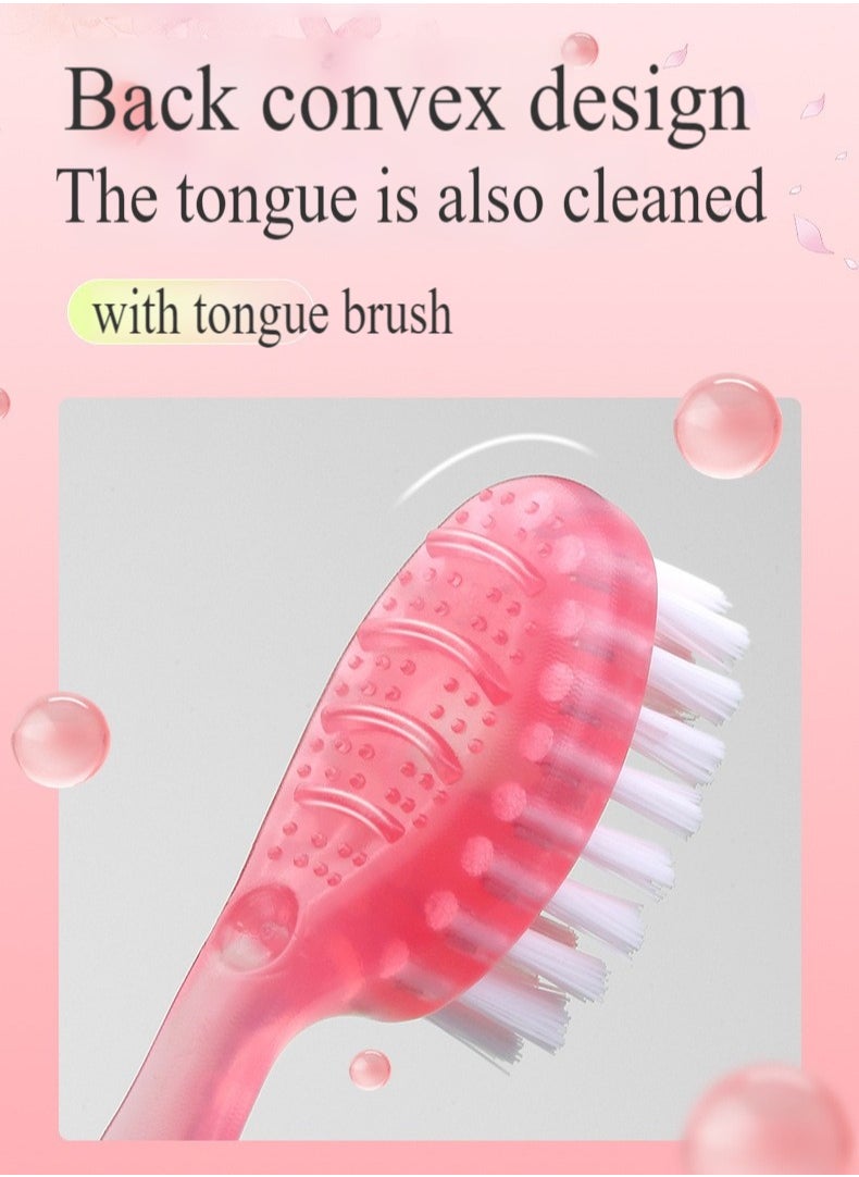 Healife Disposable toothbrush, including toothpaste and toothpick, suitable for work or travel, mini travel toothbrush (mixed fruit flavor) - 10 pieces  - Image 5