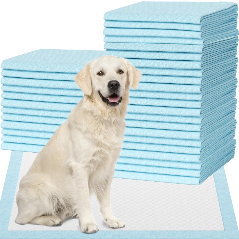 IMMCUTE Large Dog Pee Pads 28"x30"-30 Count | Large Puppy Pee Training Pads Super Absorbent & Leak-Proof | Disposable Pet Piddle and Potty Pads for Puppies | Dogs | Doggie| Cats | Rabbits - Image 1