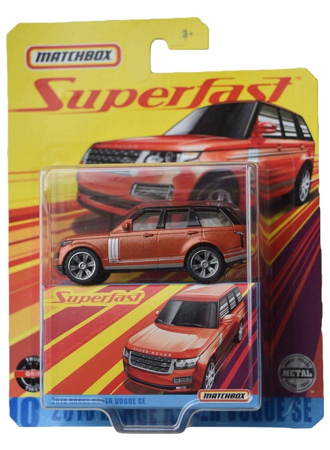 MATCHBOX 2018 Range Rove Vogue Se Super Fast [Burnt Orange] - Image 1