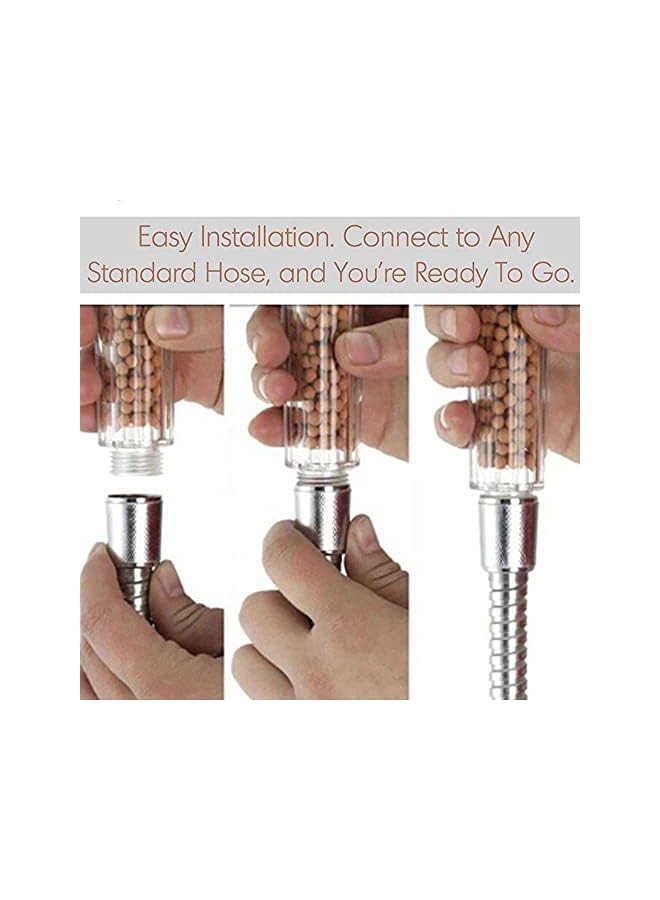 بروماس خرطوم مرن من الفولاذ المقاوم للصدأ للاستحمام وبخاخ البيديه (1.5 متر) - Image 5