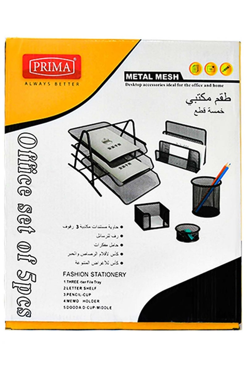 بريما طقم مكتب بريما المكون من خمس قطع - Image 2