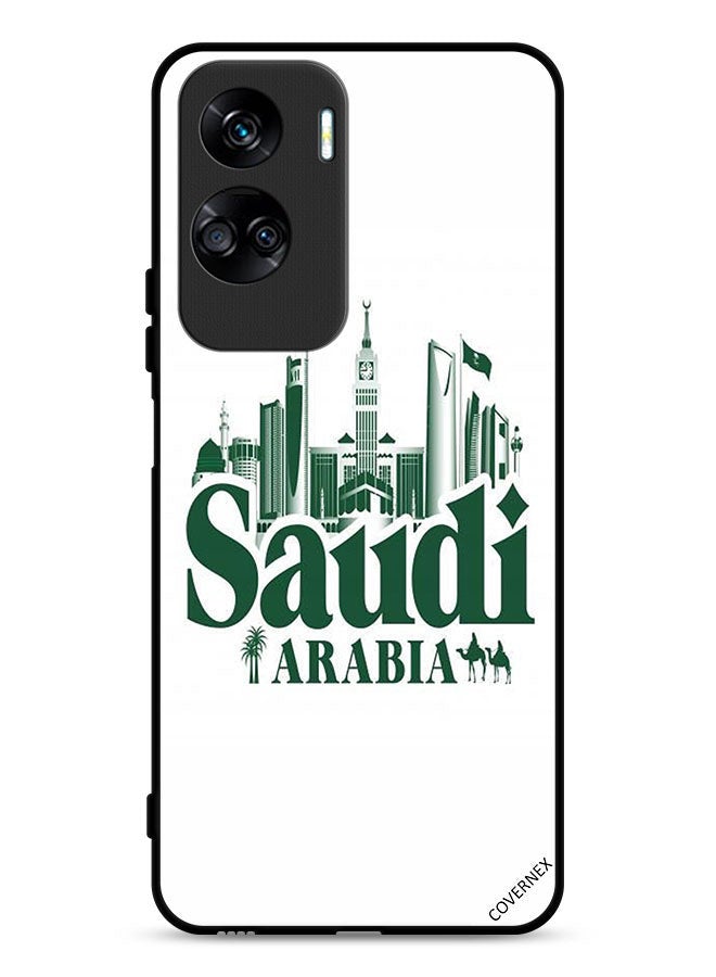 Covernex Honor 90 Lite 5G Protective Case Cover Kingdom Of Saudi Arabia Artwork - Image 1