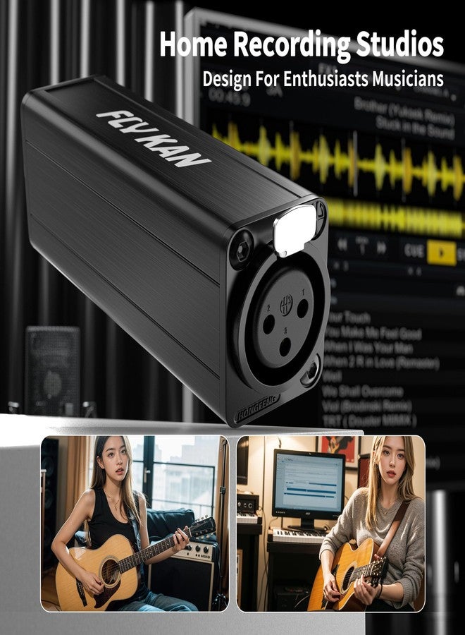 FLY KAN Audio Cable Isolator XLR Eliminates Noise Ground Loop Audio Isolator Eliminates Noise - Image 4