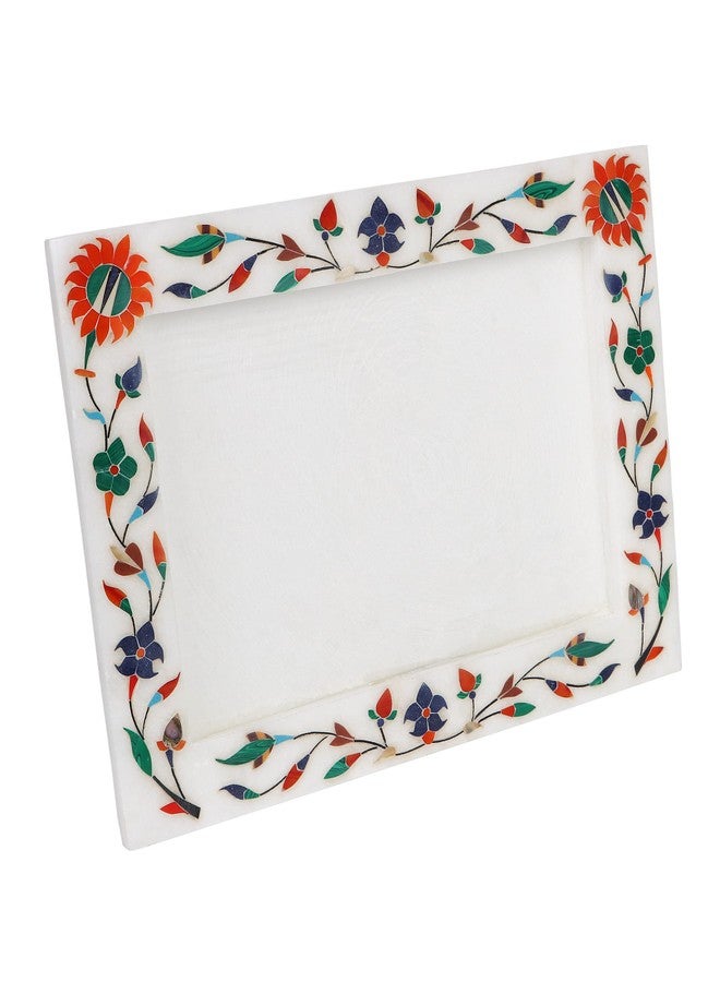 LUSTRITIA إطار صور من لوستريتيا، مصنوع من الرخام الإيطالي ومُطعّم. - Image 2