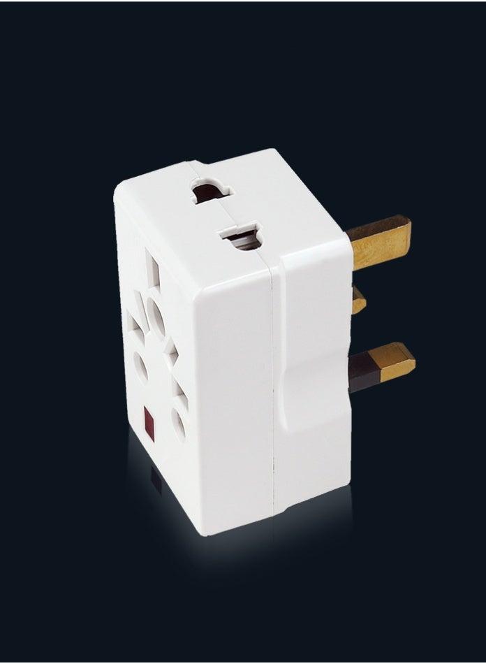 MODI 3 Side Universal Conversion Plug Adapter | Multi Socket Travel Adapter | Compact Fireproof ABS Material | Lightweight Power Adapter with Universal Compatibility for Home & Travel - Image 5