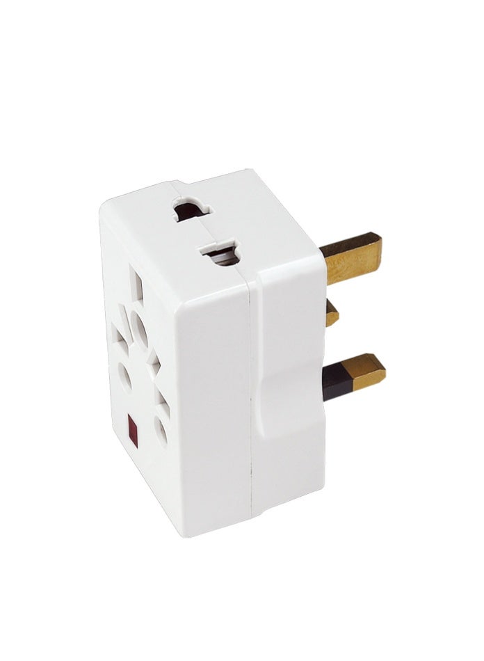 MODI 3 Side Universal Conversion Plug Adapter | Multi Socket Travel Adapter | Compact Fireproof ABS Material | Lightweight Power Adapter with Universal Compatibility for Home & Travel - Image 2