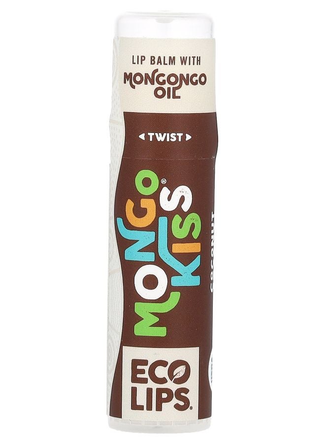 Eco Lips Mongo Kiss Lip Balm Coconut 0.25 oz (7 g)