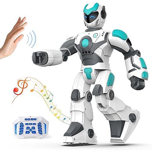 VATOS Remote Control Robot for Kids Extra Large 154 Programmable RC Robot Toy with Sing Dance Gesture Sensing Voice Control Rechargeable Smart Toy for Boys Girls Toddler 3 4 5 6 8 - Image 1