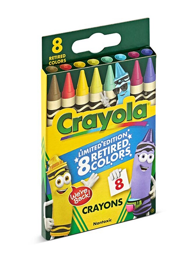 Crayola Crayons Limited Edition with 8 Retired Colors - Image 2
