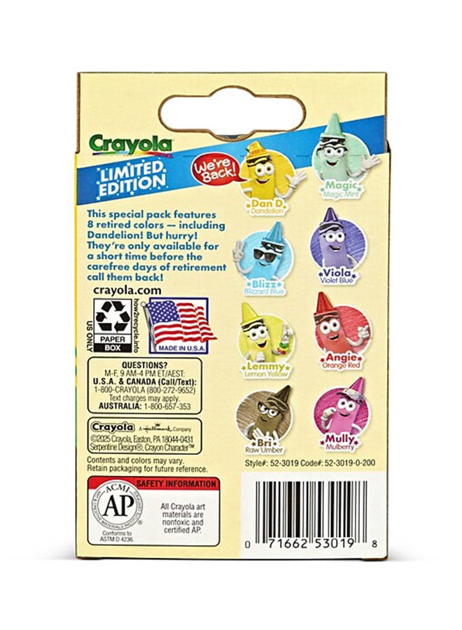 Crayola Crayons Limited Edition with 8 Retired Colors - Image 3