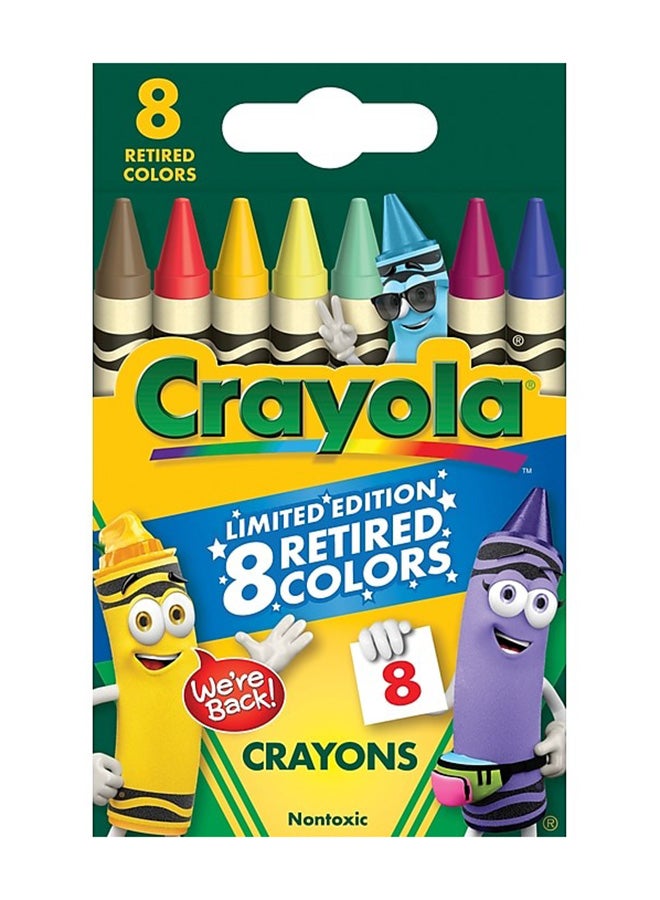 Crayola Crayons Limited Edition with 8 Retired Colors - Image 1