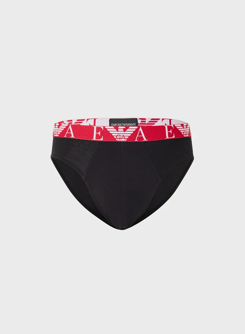 EMPORIO ARMANI 3 Pack Logo Band Boxers