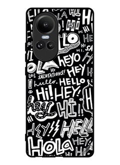 Protective Case Cover For Oppo Reno10 Hi Hello Tags