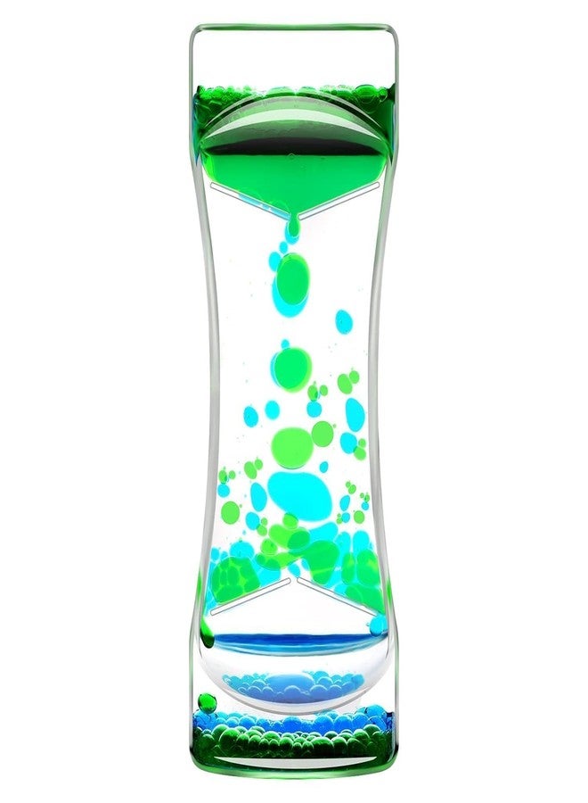 GRILAX Liquid Motion Bubbler 2 in 1 | Ideal Sensory Toy for Kids and Adults,Calming Relaxing Colorful Liquid Hourglass,Fidget Toys with Anxiety Autism,Office Desktop Decor | Pack of 1 - Image 2