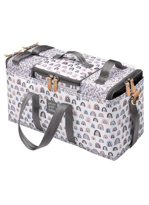 Intermix Deluxe Kit | 3In1 Grid Caddy Organizer W/Lightweight Packing Cubes | Keep Everything Organized In Diaper Bag, Stroller, Or Nursery Unity