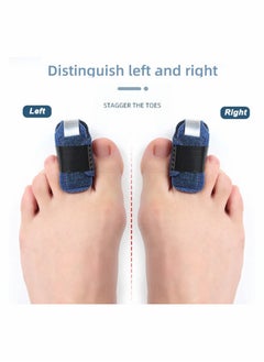 KASTWAVE 1 Pair Toe Splint Toe Corrector Brace, Toe Straightener for Hammer Toe, Crooked Toe, Mallet Toe, Bent Toe, Claw Toe, Toe Wrap to Align and Support Broken Toe, Fits Women and Men(One Size)  - Image 5