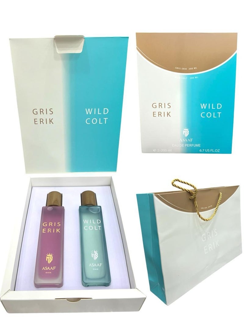 Assaf Wild Colt and Grace Eric Perfumes 200ml