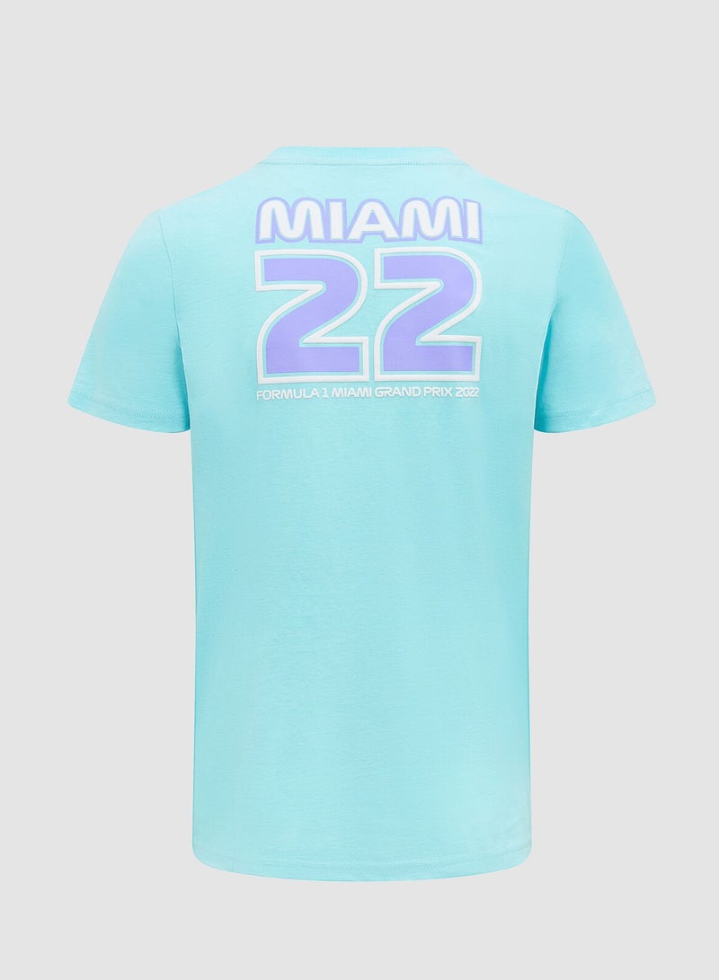 فورمولا1 رقبة مستديرة قصيرة الأكمام - Image 2