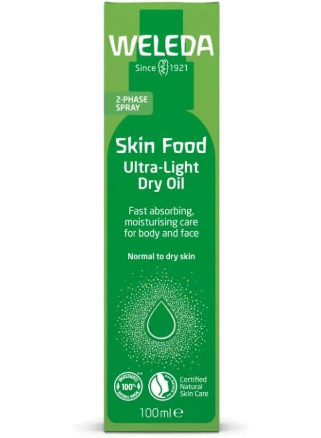 Weleda Skin Food Ultra-Light Dry Oil 100ml - Image 4