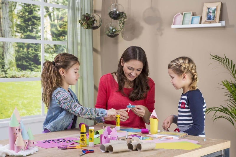 UHU Stick, Glue Stick Without Solvent 4 X 21G Sticksblister, White - Image 4