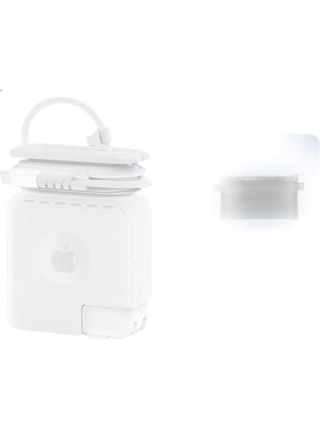Mryc Apple Computer Charger Protective Case, Macbook Air/Pro Laptop Power Adapter Cover, Data Cable Storage Winder [60W/61W/67W] - Image 3