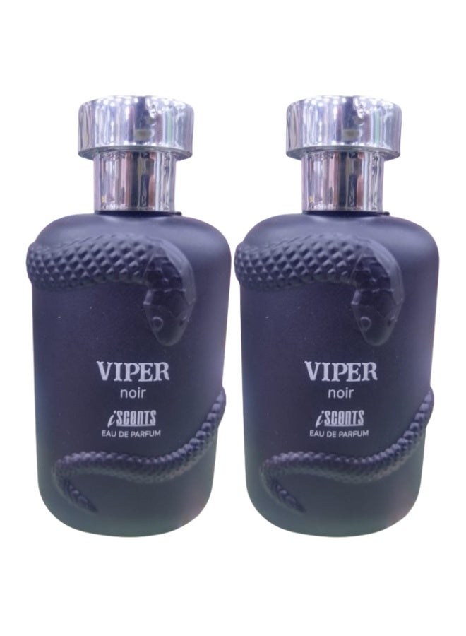 Iscents premium 2 Pieces Viper Noir Perfume 100ML - Image 1