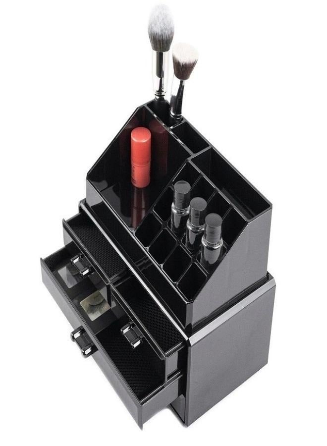 Jewelry Storage Box Acrylic Cosmetics Lipsticks Makeup Organizer Holder Box - Image 3