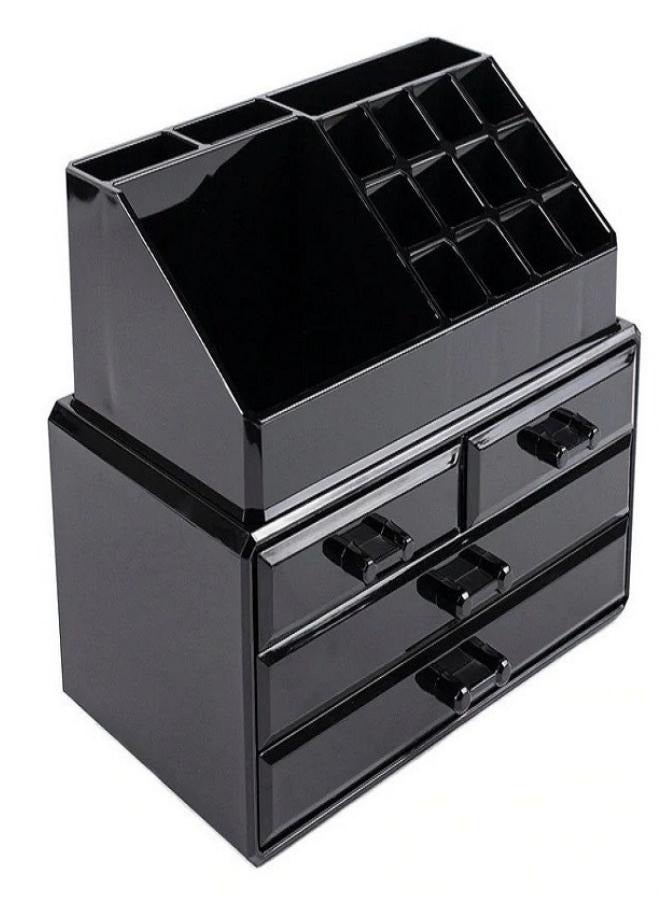 Jewelry Storage Box Acrylic Cosmetics Lipsticks Makeup Organizer Holder Box - Image 4