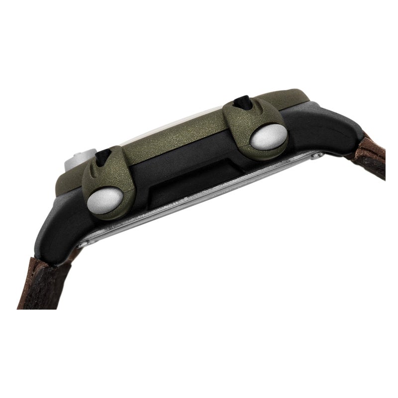 TIMEX ساعة تيمكس الرقمية للرجال إكسبيديشن 39 مم بني/أسود/أخضر - Image 3