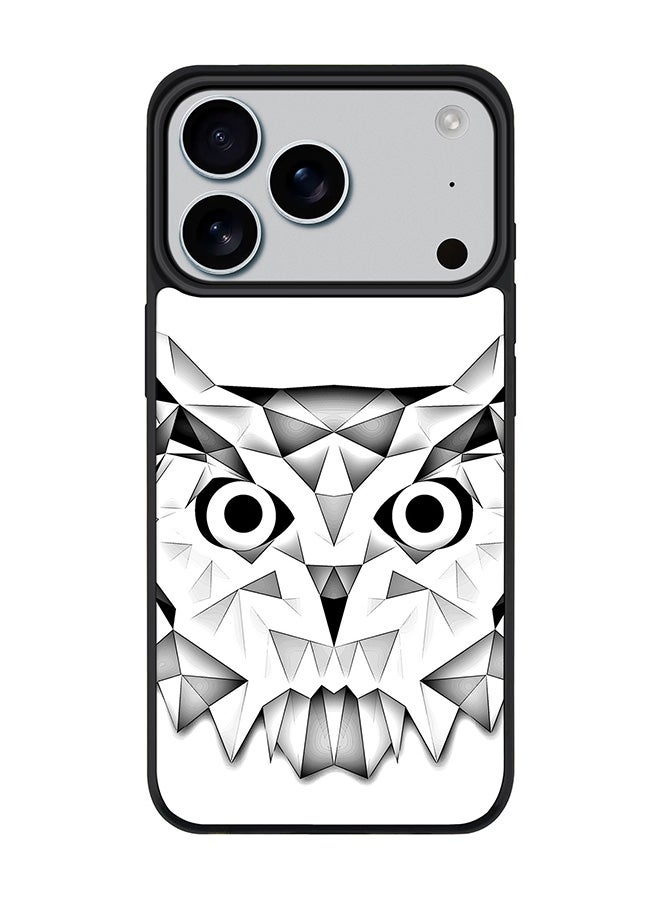 Stylizedd iPhone 17 Pro Case, [Compatible with MagSafe] Slim Magnetic cover Phone Case iPhone 17 Pro -Poly Owl - Image 1