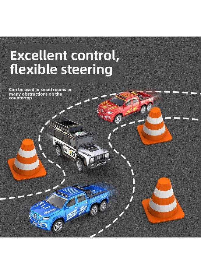 Children's Toy Long Endurance Alloy Remote Control Pickup Truck Charging High Precision Mini Simulation Car Model-Color:Y931617Remote Control Car - Image 5