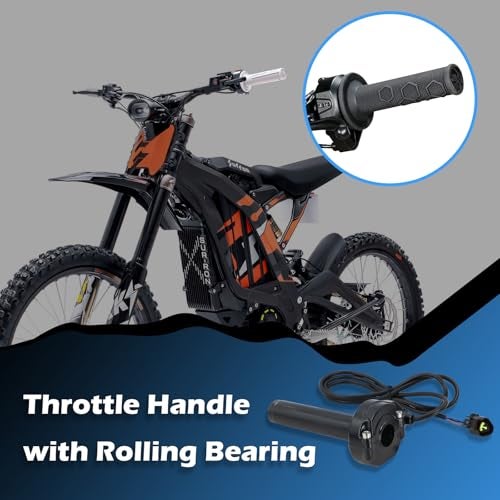 TuLeYiLe Throttle Handle with Rolling Bearing Throttle Cable Compatible with Electrice Dirt Bike SurRonSurronLight BeeSur Ron SSurron XX160X260 - Image 3