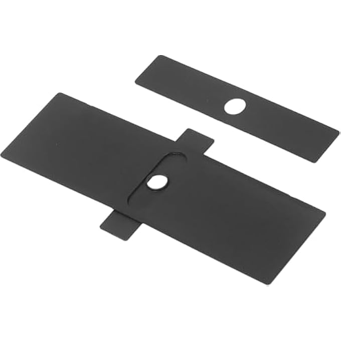 rayihni Car Shift Panel Dust Cover 8015A066 8015A065 2PCs Shift Lever Panel Trim Strip Easy to Install Gear Shift Panel Cover Replacement for Mitsubishi Pajero V93 V80 V87 V97 8015A066 8015A065 - Image 1
