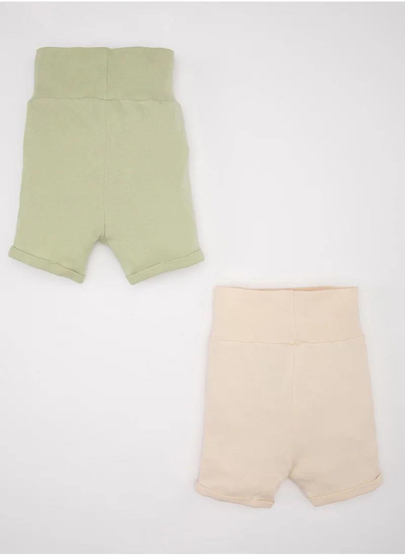 ديفاكتو Ribbed 2-Pack Shorts