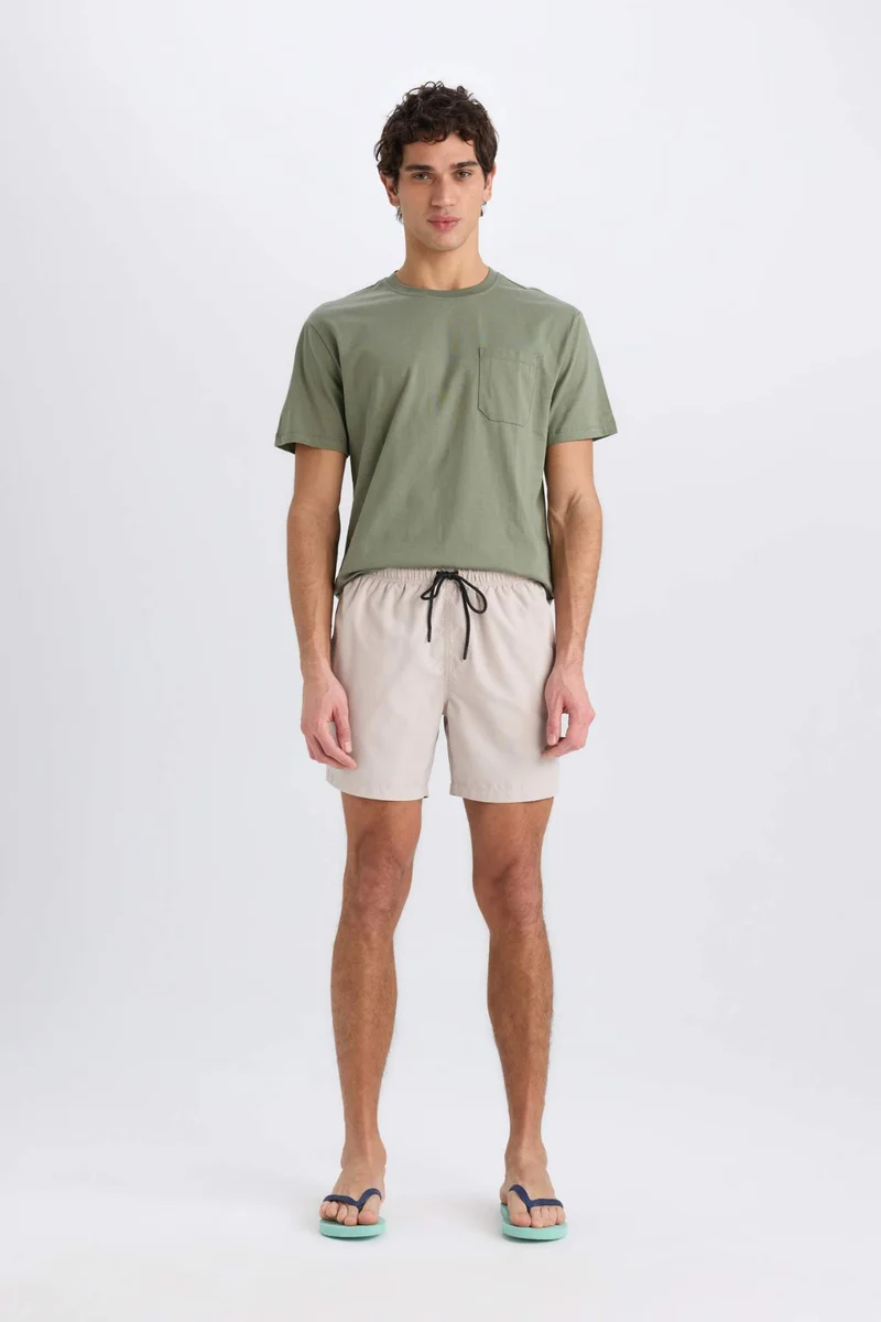 DeFacto Regular Fit Short Swim Shorts
