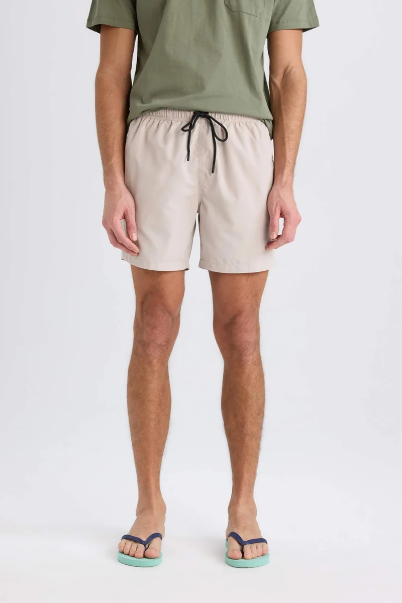 Defacto  Regular Fit Short Swim Shorts for Men | Best Price UAE