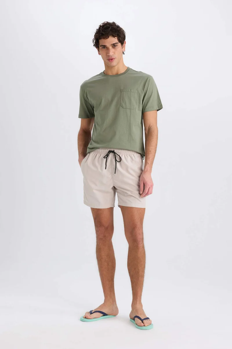 DeFacto Regular Fit Short Swim Shorts