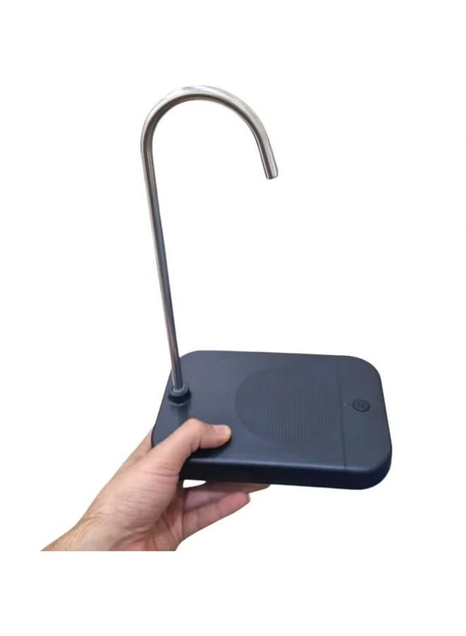 مضخة مياه كهربائية أوتوماتيك مع قاعدة للكوب - موزع مياه شحن USB لقوارير المياه الكبيرة - سهلة الاستخدام للمنزل والمكتب - Image 2
