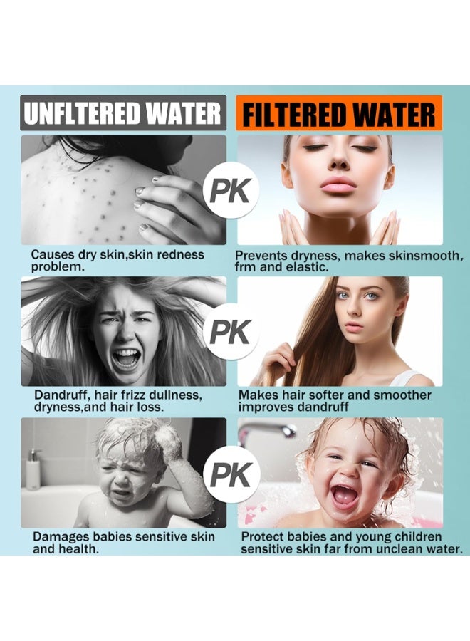 Pinewood Scented Shower Filter | Chlorine Removal for Sensitive Skin & Hair | Reduces Dryness, Itching, Dandruff, Hair Loss | Improves Skin Hydration, Eczema Relief  - Image 3