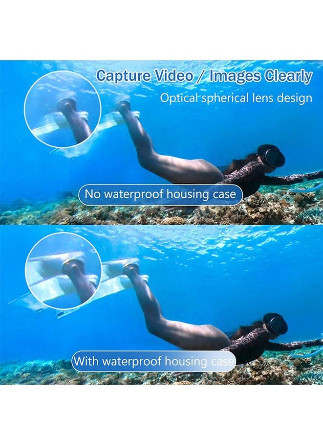Muyixin - Waterproof Case for Insta 360 one X3 Action Camera, Underwater Housing Shell with Bracket Accessories - Image 1