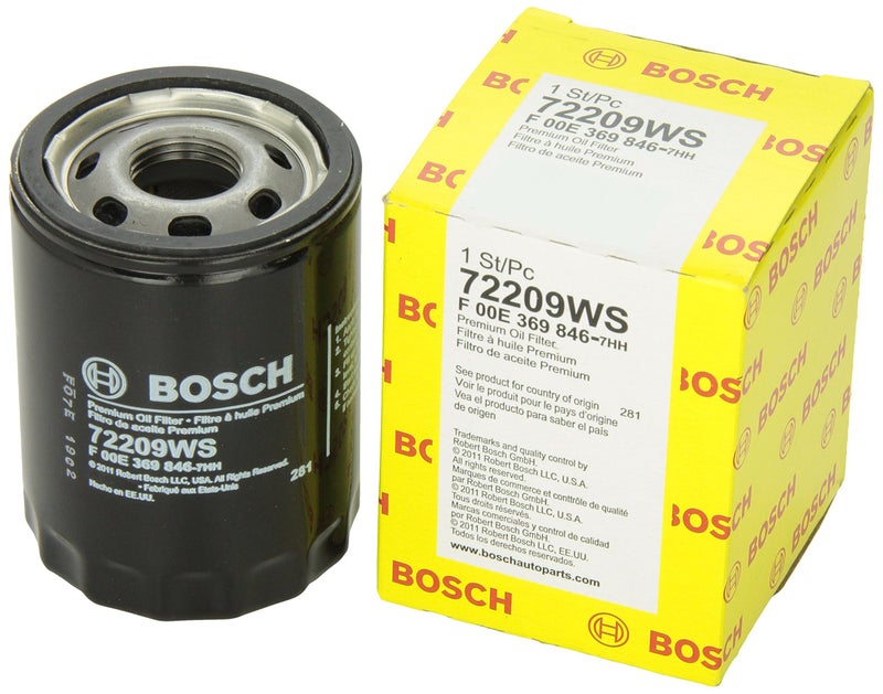 BOSCH 72209WS Workshop Engine Oil Filter - Compatible with Select Jaguar S-Type, Super V8, XF, XJ6, XJ12, XJ8, XJR, XJS, XK, XK8, XKR; Land Rover LR3, Range Rover; Lincoln LS + More - Image 3