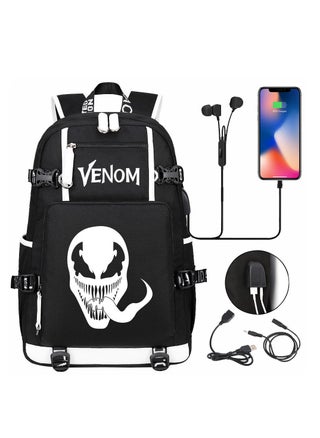 USB printed leisure travel backpack - pzsku/ZBEC260E47EB2722989D6Z/45/_/1704936848/b9853e8f-5f7f-4dfb-b36b-89e3f81f77ce