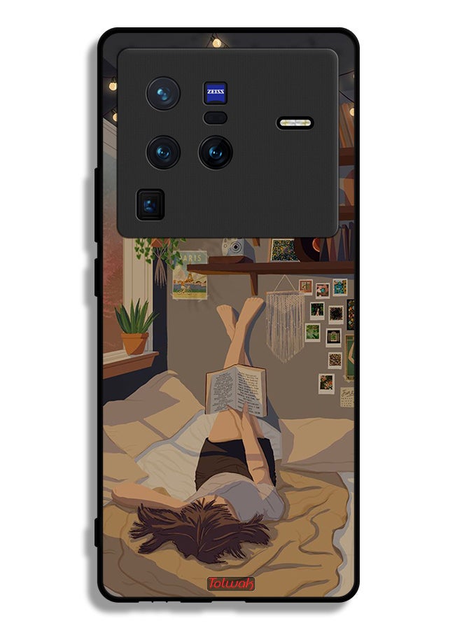 Tolwak Vivo X80 Pro Protective Case Cover Studying Art - Image 2