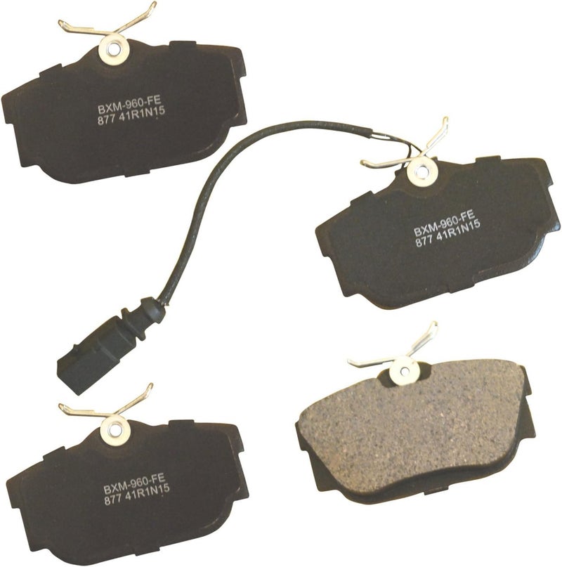 Bendix Premium SBM877 Semi-Metallic Rear Brake Pads for Seat Alhambra 2008-2003, Volkswagen EuroVan 2003-2002 - Image 1