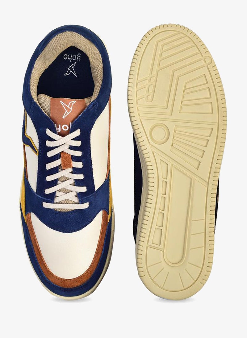 YOHO Multi Color Block Logo Detail Sneakers - Image 3