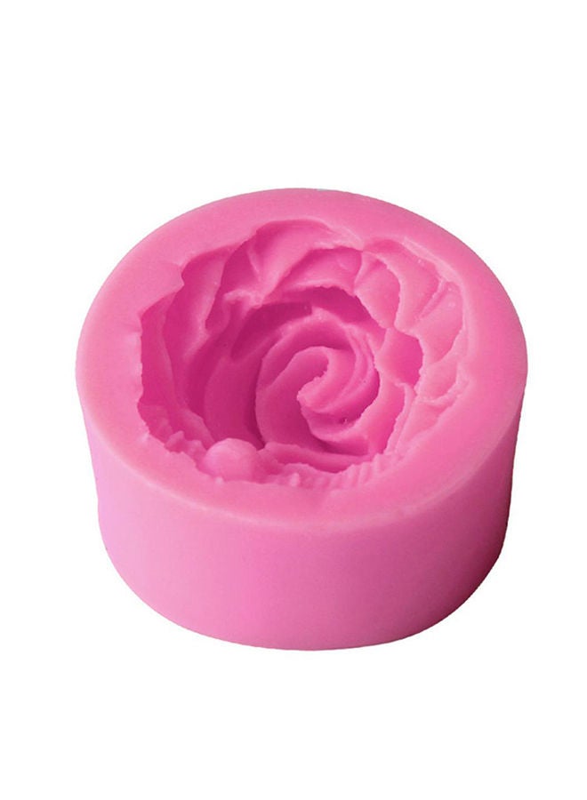 Loquat 3D Rose Flower Decorating Baking Mold pink 4.5 x 4.5 2cm - Image 2